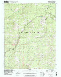 Tamarack Flat California Historical topographic map, 1:24000 scale, 7.5 X 7.5 Minute, Year 1997