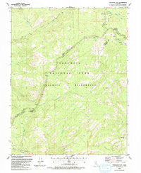 Tamarack Flat California Historical topographic map, 1:24000 scale, 7.5 X 7.5 Minute, Year 1990