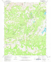 Tamarack California Historical topographic map, 1:24000 scale, 7.5 X 7.5 Minute, Year 1979