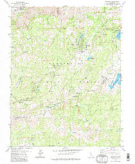 Tamarack California Historical topographic map, 1:24000 scale, 7.5 X 7.5 Minute, Year 1979