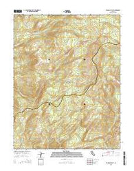 Tamarack Flat California Current topographic map, 1:24000 scale, 7.5 X 7.5 Minute, Year 2015