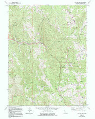 Tan Oak Park California Historical topographic map, 1:24000 scale, 7.5 X 7.5 Minute, Year 1969