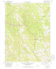 Tan Oak Park California Historical topographic map, 1:24000 scale, 7.5 X 7.5 Minute, Year 1969