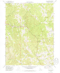 Tan Oak Park California Historical topographic map, 1:24000 scale, 7.5 X 7.5 Minute, Year 1969