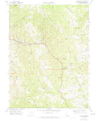 Tan Oak Park California Historical topographic map, 1:24000 scale, 7.5 X 7.5 Minute, Year 1969