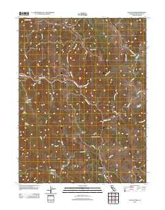 Tan Oak Park California Historical topographic map, 1:24000 scale, 7.5 X 7.5 Minute, Year 2012