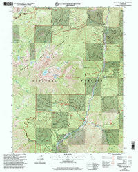 Tangle Blue Lake California Historical topographic map, 1:24000 scale, 7.5 X 7.5 Minute, Year 1998