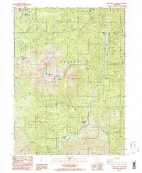 Tangle Blue Lake California Historical topographic map, 1:24000 scale, 7.5 X 7.5 Minute, Year 1986