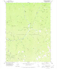Tanners Peak California Historical topographic map, 1:24000 scale, 7.5 X 7.5 Minute, Year 1977