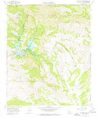 Tar Spring Ridge California Historical topographic map, 1:24000 scale, 7.5 X 7.5 Minute, Year 1967