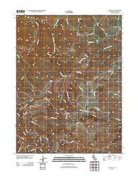 Tar Bully California Historical topographic map, 1:24000 scale, 7.5 X 7.5 Minute, Year 2012