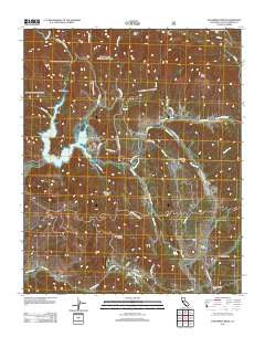 Tar Spring Ridge California Historical topographic map, 1:24000 scale, 7.5 X 7.5 Minute, Year 2012