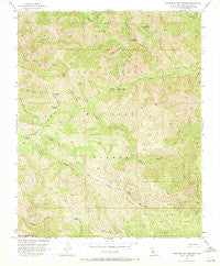 Tassajara Hot Springs California Historical topographic map, 1:24000 scale, 7.5 X 7.5 Minute, Year 1956
