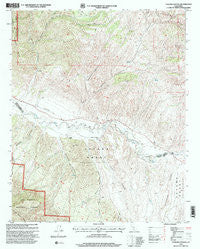 Taylor Canyon California Historical topographic map, 1:24000 scale, 7.5 X 7.5 Minute, Year 1995