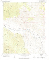 Taylor Canyon California Historical topographic map, 1:24000 scale, 7.5 X 7.5 Minute, Year 1959
