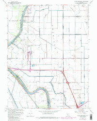 Taylor Monument California Historical topographic map, 1:24000 scale, 7.5 X 7.5 Minute, Year 1967