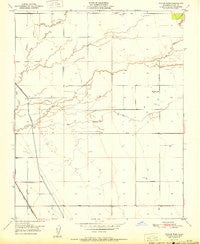 Taylor Weir California Historical topographic map, 1:24000 scale, 7.5 X 7.5 Minute, Year 1951