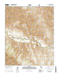Taylor Canyon California Current topographic map, 1:24000 scale, 7.5 X 7.5 Minute, Year 2015