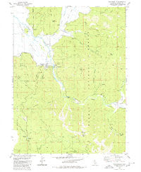 Taylorsville California Historical topographic map, 1:24000 scale, 7.5 X 7.5 Minute, Year 1980