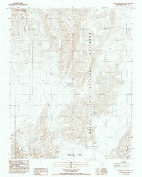 Teakettle Junction California Historical topographic map, 1:24000 scale, 7.5 X 7.5 Minute, Year 1987