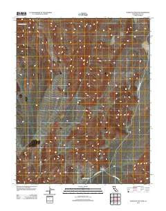 Teakettle Junction California Historical topographic map, 1:24000 scale, 7.5 X 7.5 Minute, Year 2012