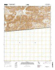 Tecate California Current topographic map, 1:24000 scale, 7.5 X 7.5 Minute, Year 2015