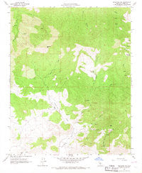 Tehachapi NE California Historical topographic map, 1:24000 scale, 7.5 X 7.5 Minute, Year 1966