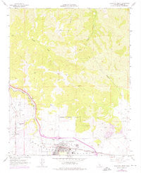 Tehachapi North California Historical topographic map, 1:24000 scale, 7.5 X 7.5 Minute, Year 1966