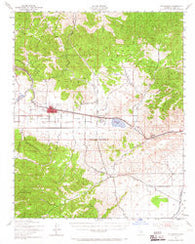 Tehachapi California Historical topographic map, 1:62500 scale, 15 X 15 Minute, Year 1943