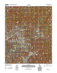 Tehachapi NE California Historical topographic map, 1:24000 scale, 7.5 X 7.5 Minute, Year 2012