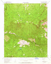 Tehipite Dome California Historical topographic map, 1:62500 scale, 15 X 15 Minute, Year 1952