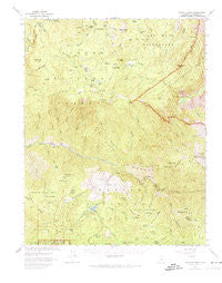Tehipite Dome California Historical topographic map, 1:62500 scale, 15 X 15 Minute, Year 1952