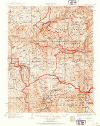 Tehipite California Historical topographic map, 1:125000 scale, 30 X 30 Minute, Year 1903