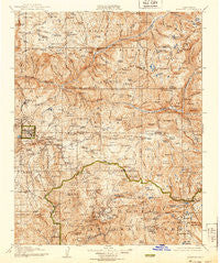 Tehipite California Historical topographic map, 1:125000 scale, 30 X 30 Minute, Year 1905