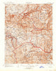 Tehipite California Historical topographic map, 1:125000 scale, 30 X 30 Minute, Year 1905