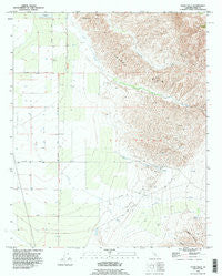 Tejon Hills California Historical topographic map, 1:24000 scale, 7.5 X 7.5 Minute, Year 1992
