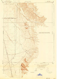 Tejon Hills California Historical topographic map, 1:31680 scale, 7.5 X 7.5 Minute, Year 1933