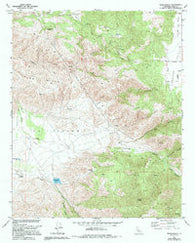 Tejon Ranch California Historical topographic map, 1:24000 scale, 7.5 X 7.5 Minute, Year 1966