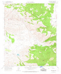 Tejon Ranch California Historical topographic map, 1:24000 scale, 7.5 X 7.5 Minute, Year 1966