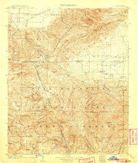 Tejon California Historical topographic map, 1:125000 scale, 30 X 30 Minute, Year 1903