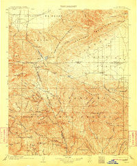 Tejon California Historical topographic map, 1:125000 scale, 30 X 30 Minute, Year 1903