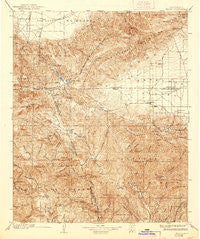 Tejon California Historical topographic map, 1:125000 scale, 30 X 30 Minute, Year 1903