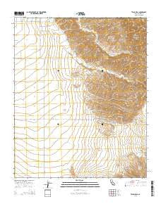 Tejon Hills California Current topographic map, 1:24000 scale, 7.5 X 7.5 Minute, Year 2015