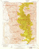 Telescope Peak California Historical topographic map, 1:62500 scale, 15 X 15 Minute, Year 1952
