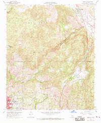 Temecula California Historical topographic map, 1:24000 scale, 7.5 X 7.5 Minute, Year 1968