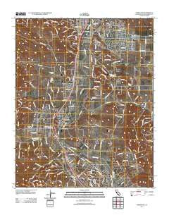 Templeton California Historical topographic map, 1:24000 scale, 7.5 X 7.5 Minute, Year 2012