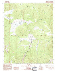 Templeton Mtn California Historical topographic map, 1:24000 scale, 7.5 X 7.5 Minute, Year 1993