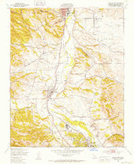 Templeton California Historical topographic map, 1:24000 scale, 7.5 X 7.5 Minute, Year 1948