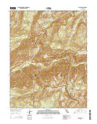 Ten Lakes California Current topographic map, 1:24000 scale, 7.5 X 7.5 Minute, Year 2015