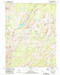 Tenaya Lake California Historical topographic map, 1:24000 scale, 7.5 X 7.5 Minute, Year 1990